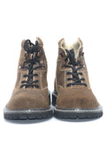 Men's Distressed Leather Trachten Ankle Boots Brown