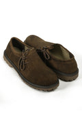 Men's Smoky Brown Suede Lederhosen Shoes – Haferlschuhe
