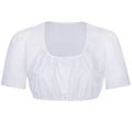 Plain White Dirndl Blouse | Classic Basic Style