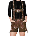 Bib Lederhosen Suspender Shorts – Oktoberfest